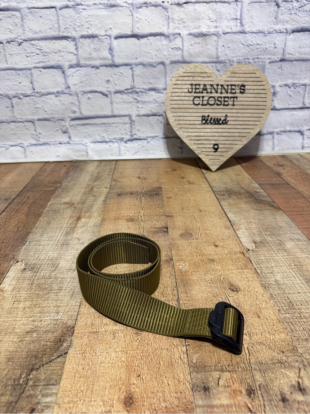 5.11 Tactical 1.75” TDU Tactical Belt 59552 Green Nylon Non-Metal Buckle
